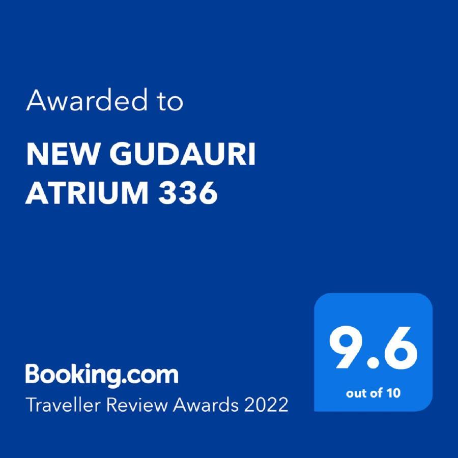 New Gudauri Atrium 336 Apartment Ngoại thất bức ảnh